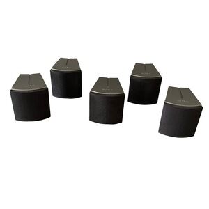 Sony SS-TS300 Satellite Home Theater Surround Speakers Complete Set Of 5 Silver